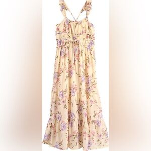 AVA & YELLY Kids' Floral Ruffle Strap Maxi Dress ❤️NWT❤️IN STORES❤️